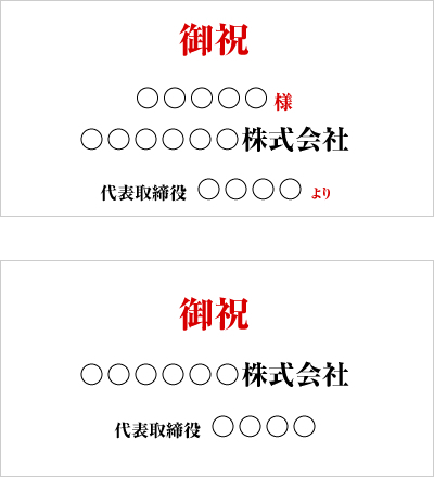 立札（木札・紙札）・メッセージカード横